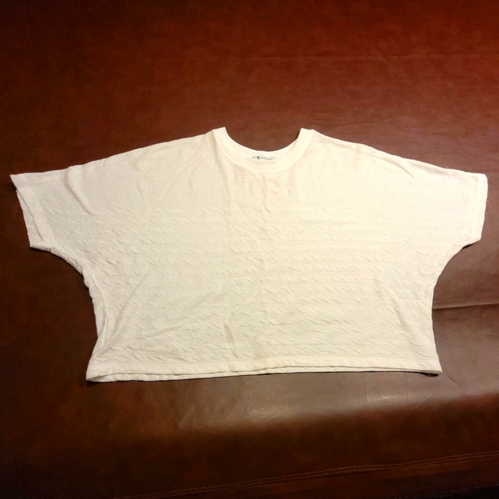 Alexander Wang T-shirt, white, cropped